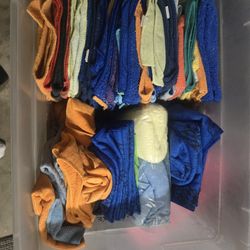 Over 100 Microfiber Cleaning Rags