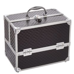 Six Tray Makeup Train Case