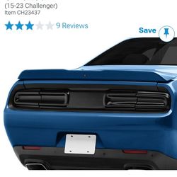 2015-2023 Dodge Challenger rear smoked light covers