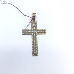 New Gold Cross Pendant 