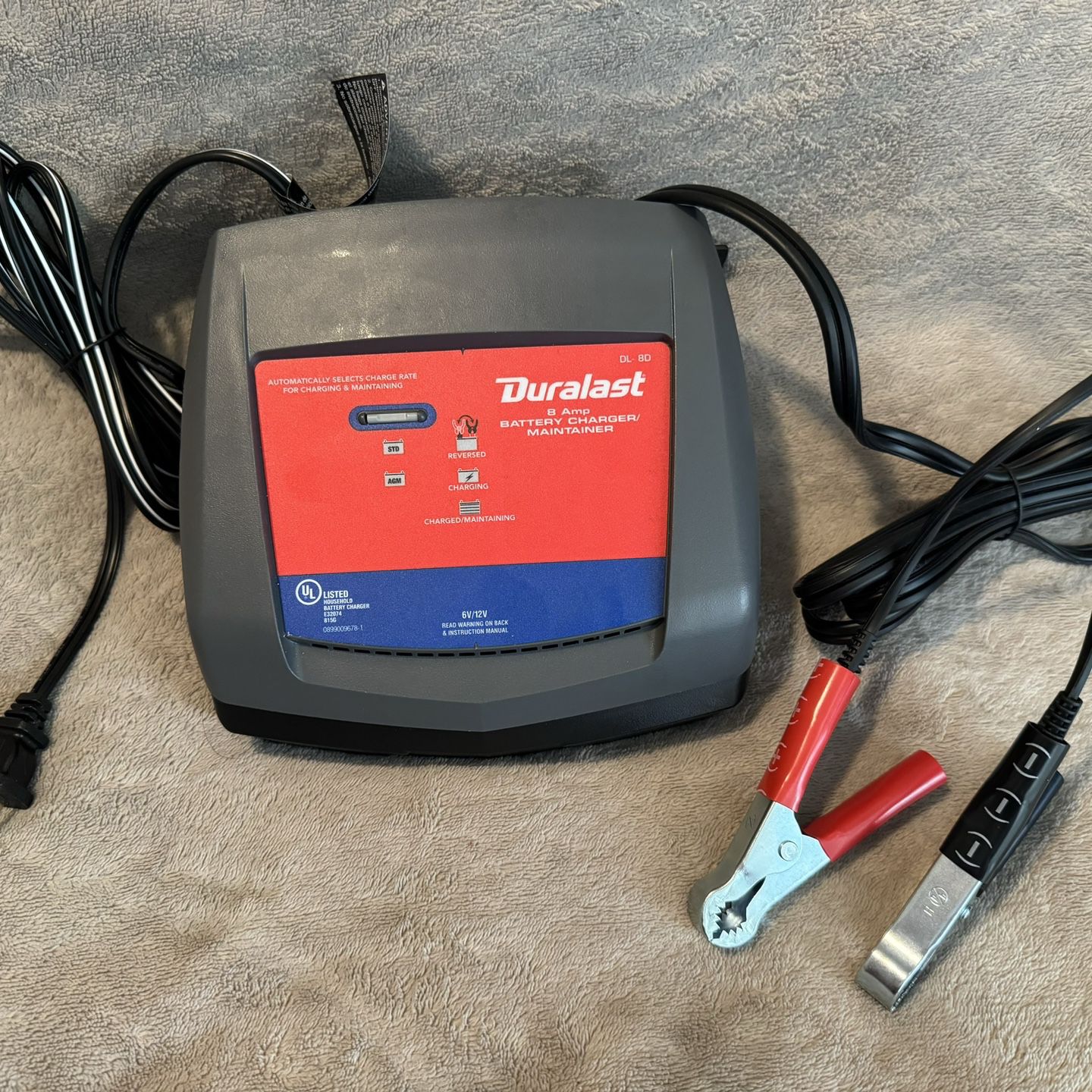 Duralast Car Battery Charger/Jumper