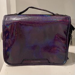 SEPHORA COLLECTION Dark Rainbow The Overpacker Cosmetic Bag w Hanger