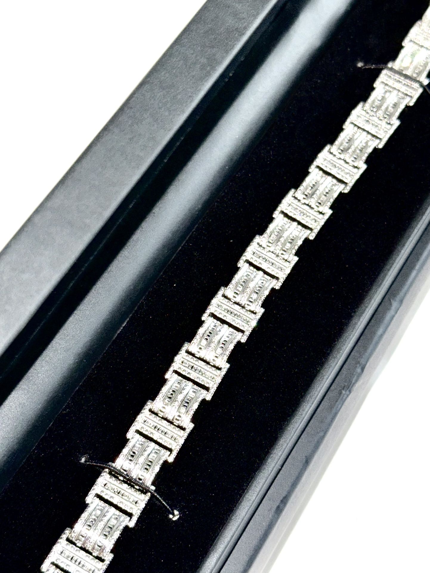$1500 Bracelet For Cheap .75 Ct Diamonds 925 silver