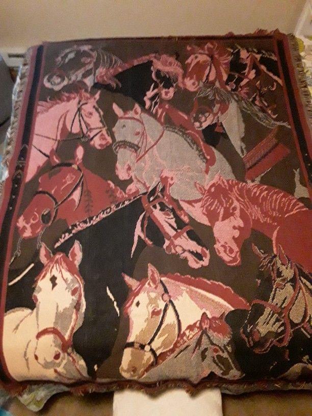 Horse Throw Blanket