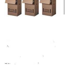 Wardrobe boxes 📦 