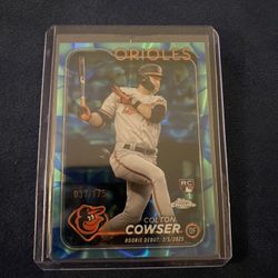 Colton Cowser Rookie Refractor Numbered /175