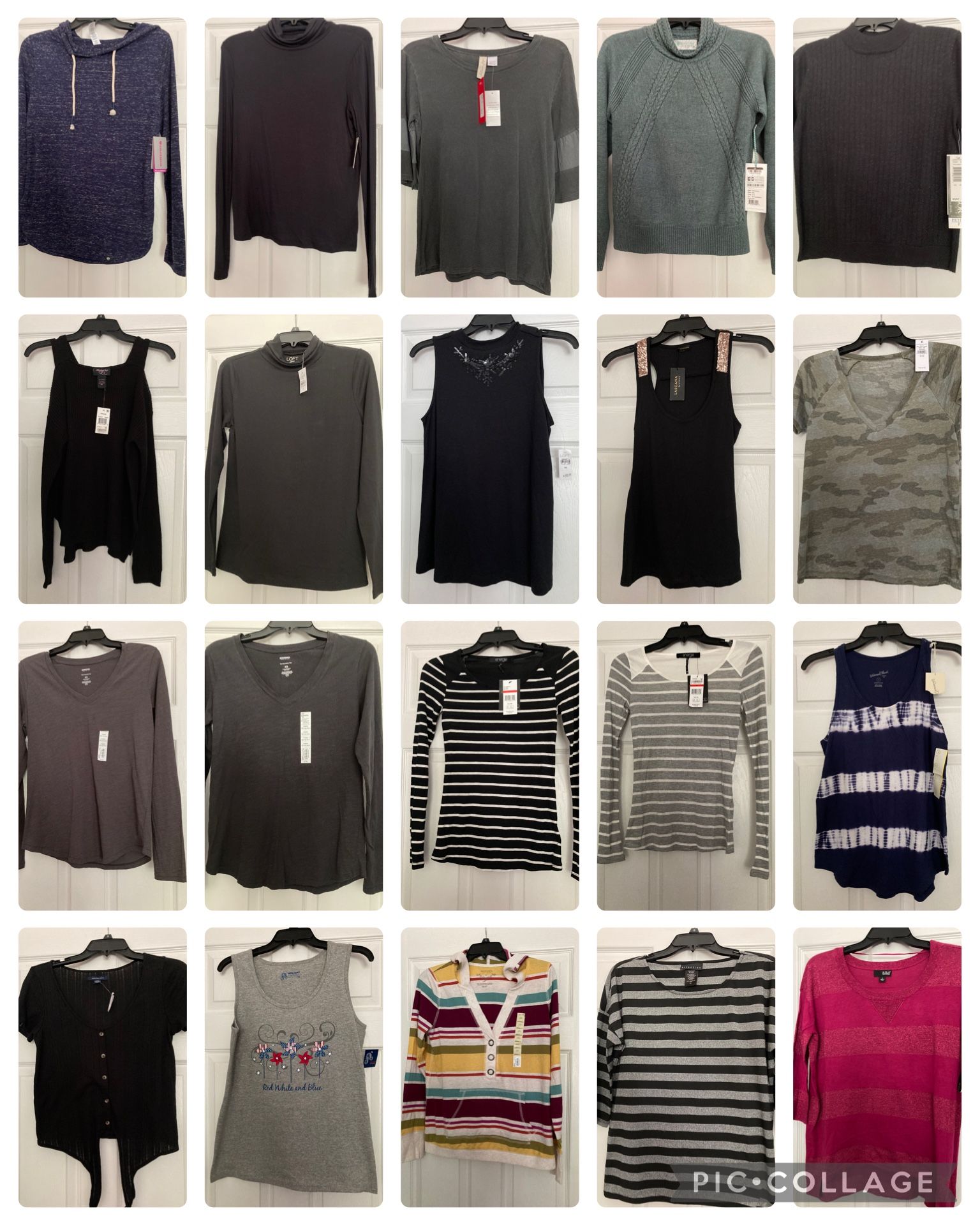 Lots Of Ladies Size Small Tops - NEW