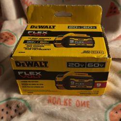 DEWALT FLEXVOLT 20V/60V MAX Lithium-Ion 9.0Ah Battery Retail Price $250
