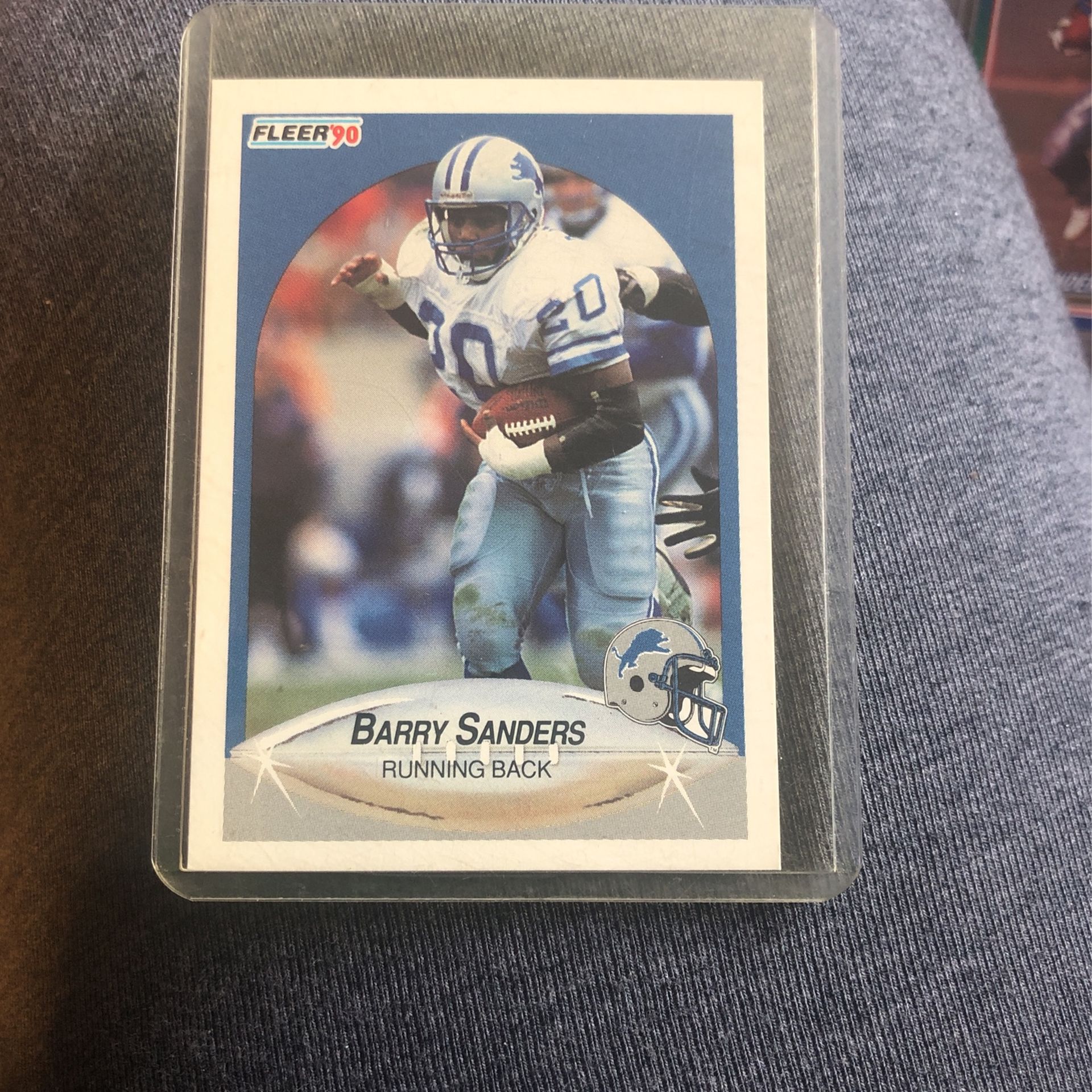 Barry Sanders Football Card