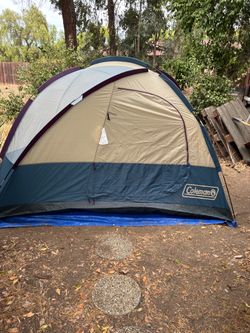 Coleman 4 person tent new construction