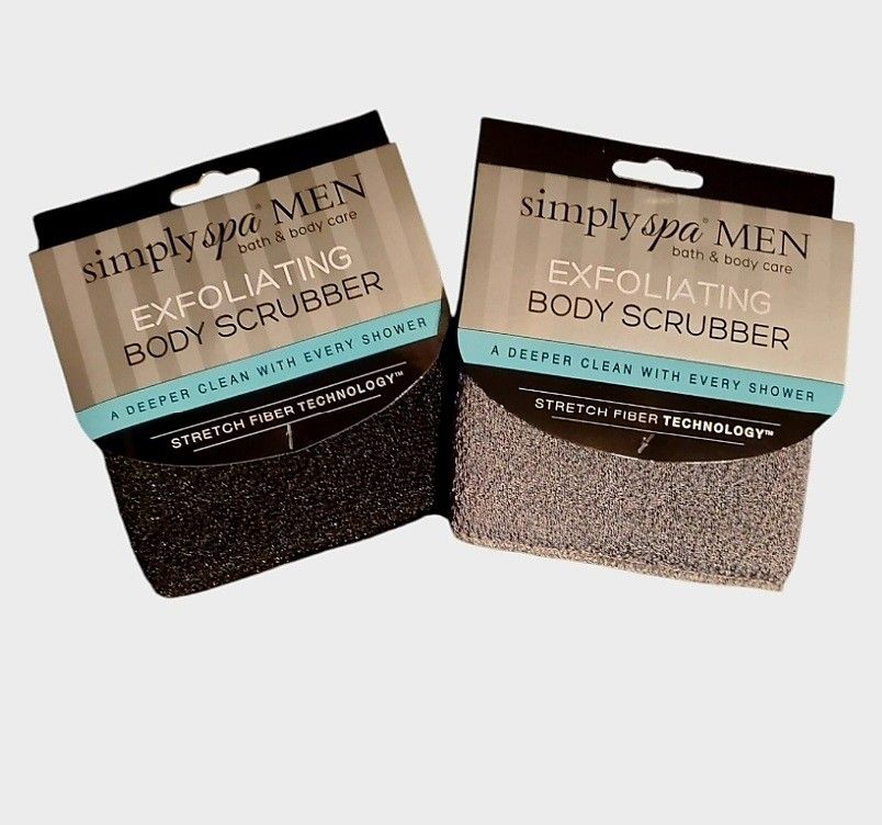 Simply Spa Exfoliating Body Scrubber Set