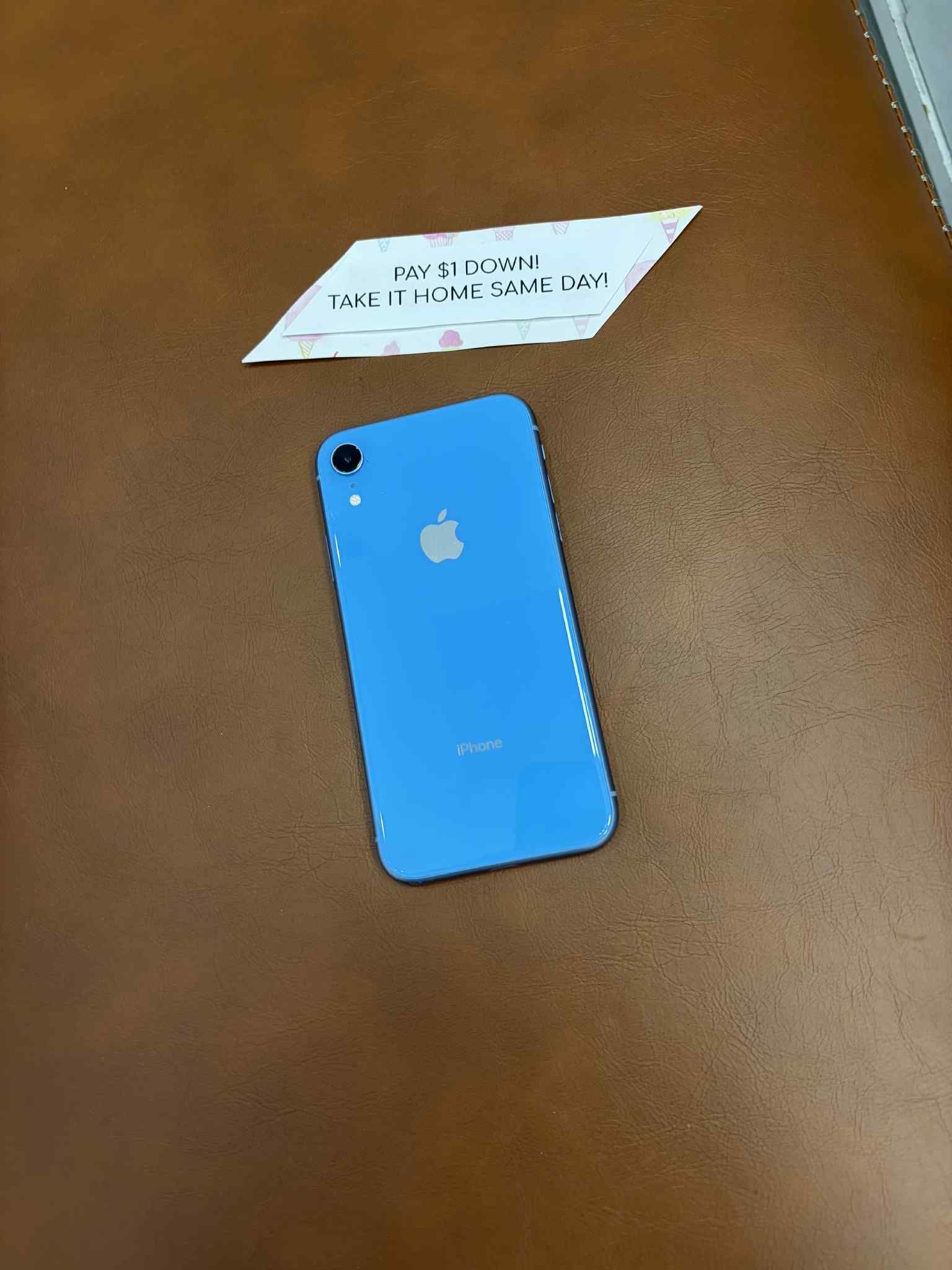 Apple iPhone XR - Pay $5 DOWN AVAILABLE - NO CREDIT NEEDED