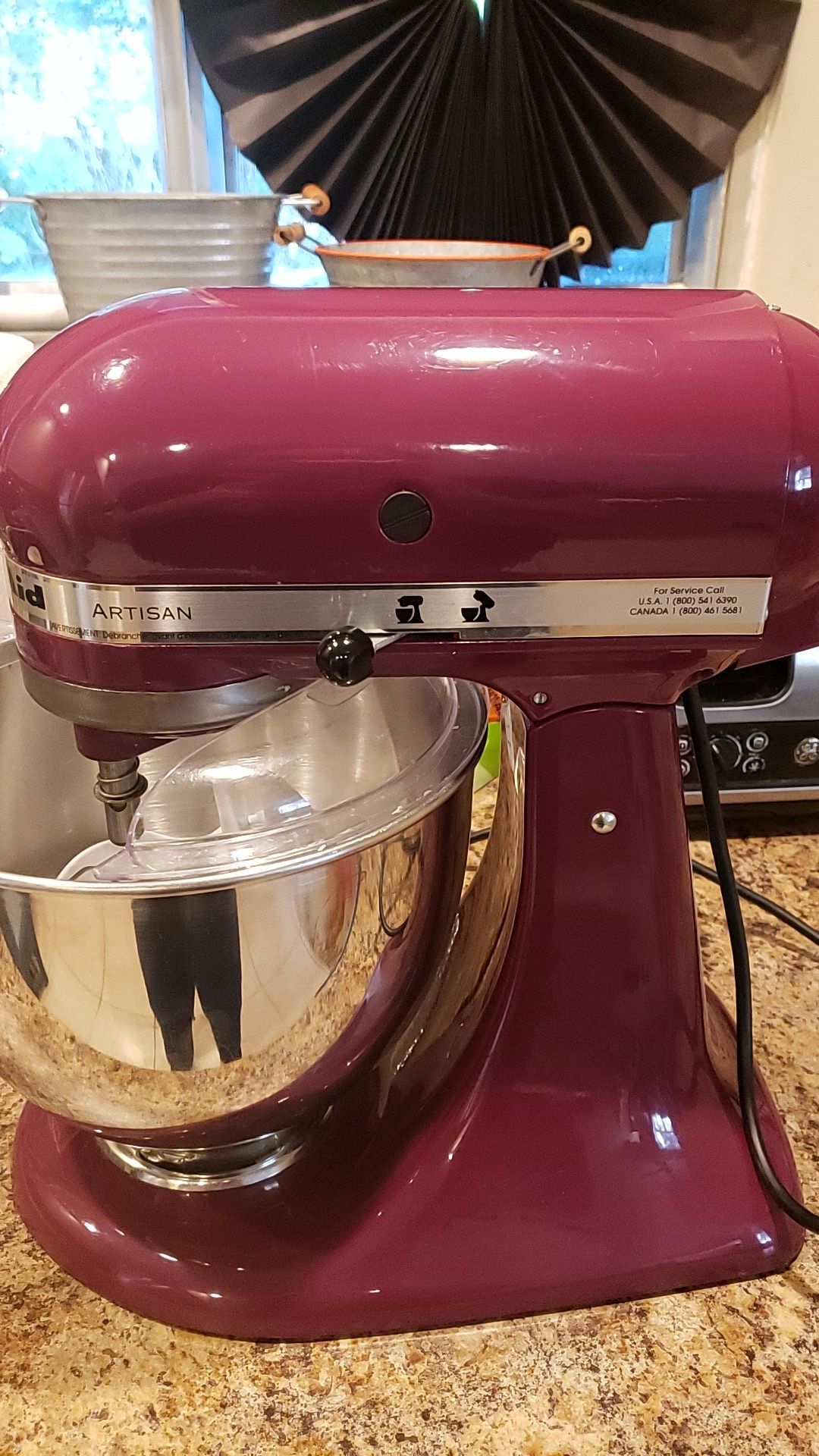 Purple Kitchen Aid Mixer