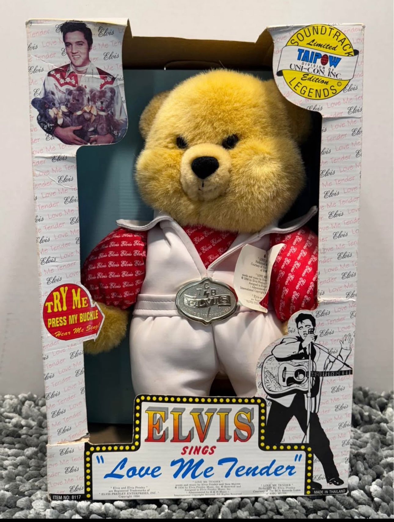 Elvis Teddy Ruxpin Doll