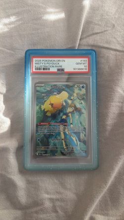 PSA 10 Misty's Psyduck Illustration Rare #193
