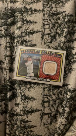 George springer relic card 2021
