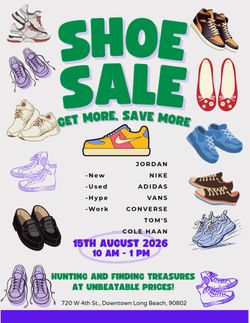 HUGE SHOE SALE 60+ PAIRS
