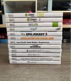Nintendo Wii Games Bundle