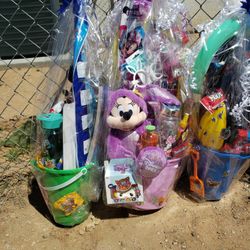 Easter BASKETS    All  Filled With Candy
