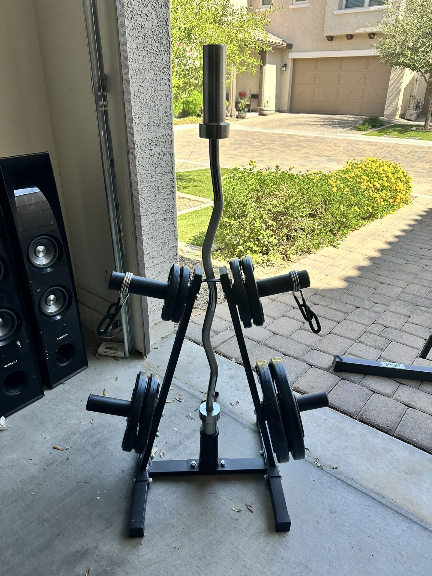 Olympic Weight Plate Tree