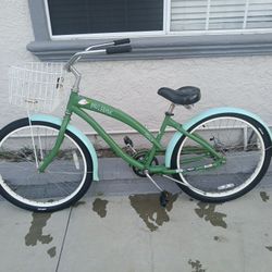 Women's 26" Nirve Paul Frank Beach Cruiser With Basket 