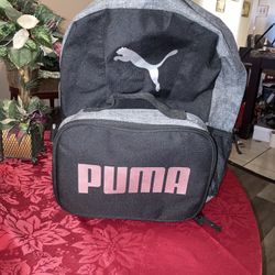  'Puma' backpack, with a detachable small purse 🌾❣️