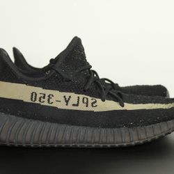 adidas Yeezy Boost 350 V2 Core Black Green BY9611 Men Size 11