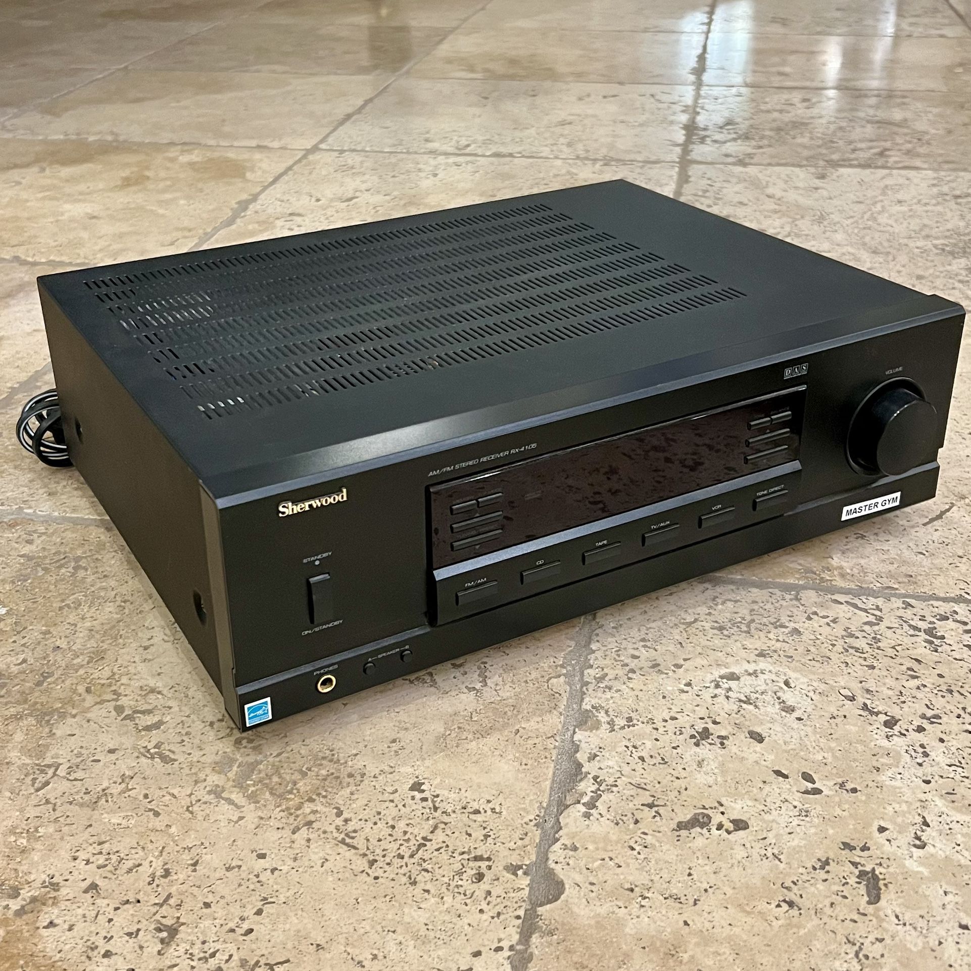 Sherwood RX-4105 Stereo Receiver - Great for Audio Setups, Home Theater, or Resale