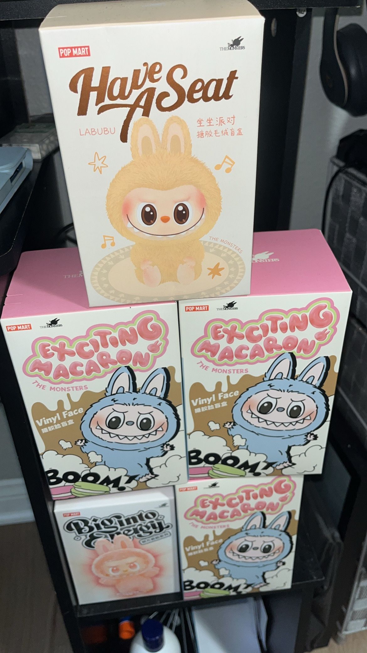 Authentic Labubu Have A Seat Blind Box