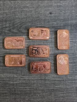 APMEX Copper Bars