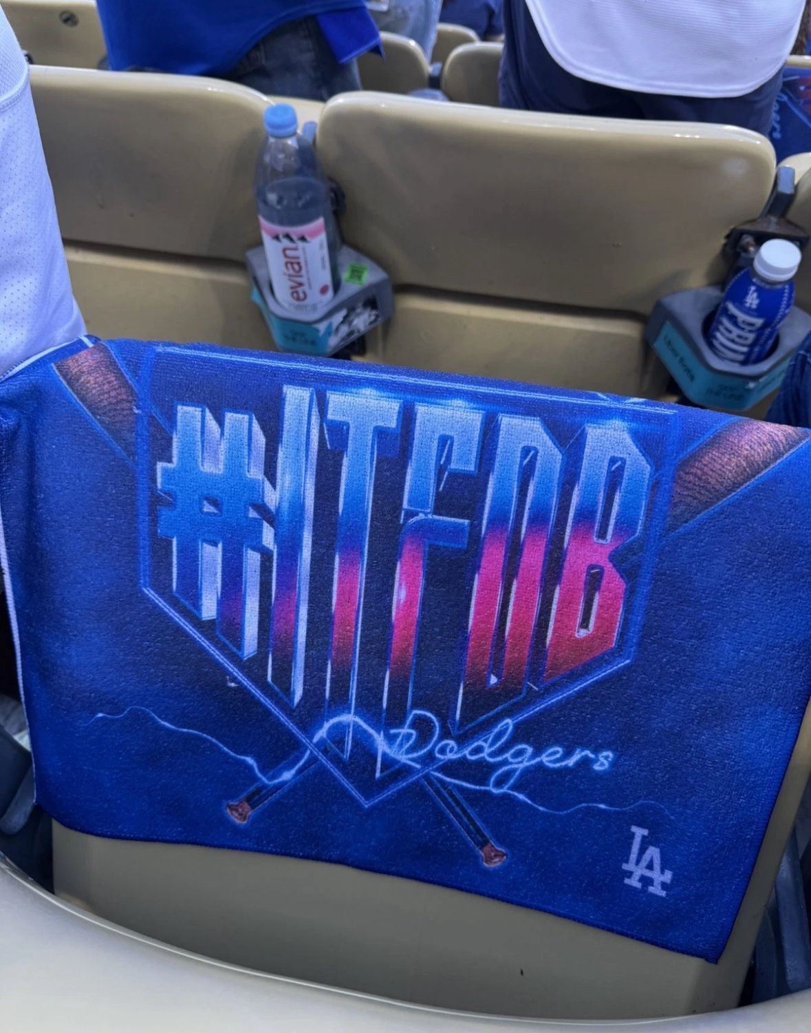 2025 LA Dodgers World Series Game 3 Rally Towel SGA 10/27/25, New