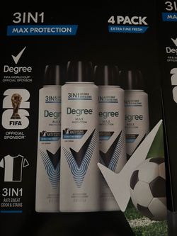 Degree deodorant spray