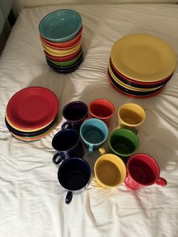 vintage Fiesta Ware Dinnerware