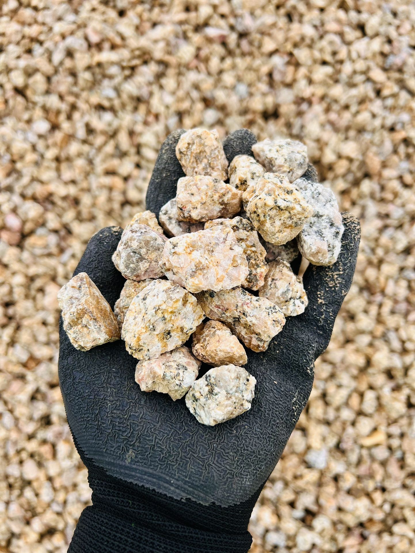 DECORATIVE GARDEN LANDSCAPE GRANITE SLATE YARD GRAVEL GRAVA GRABA PIEDRA ROCK