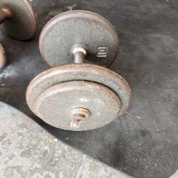 35 LBS Dumbell Set 