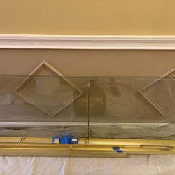 44-48 w x 77 gold double door