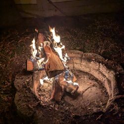 Firewood Ready For The Home Or Fire pit..