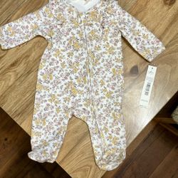 BN Baby Girl outfit With Bow