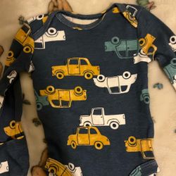 Newborn Baby Boy Onesie 