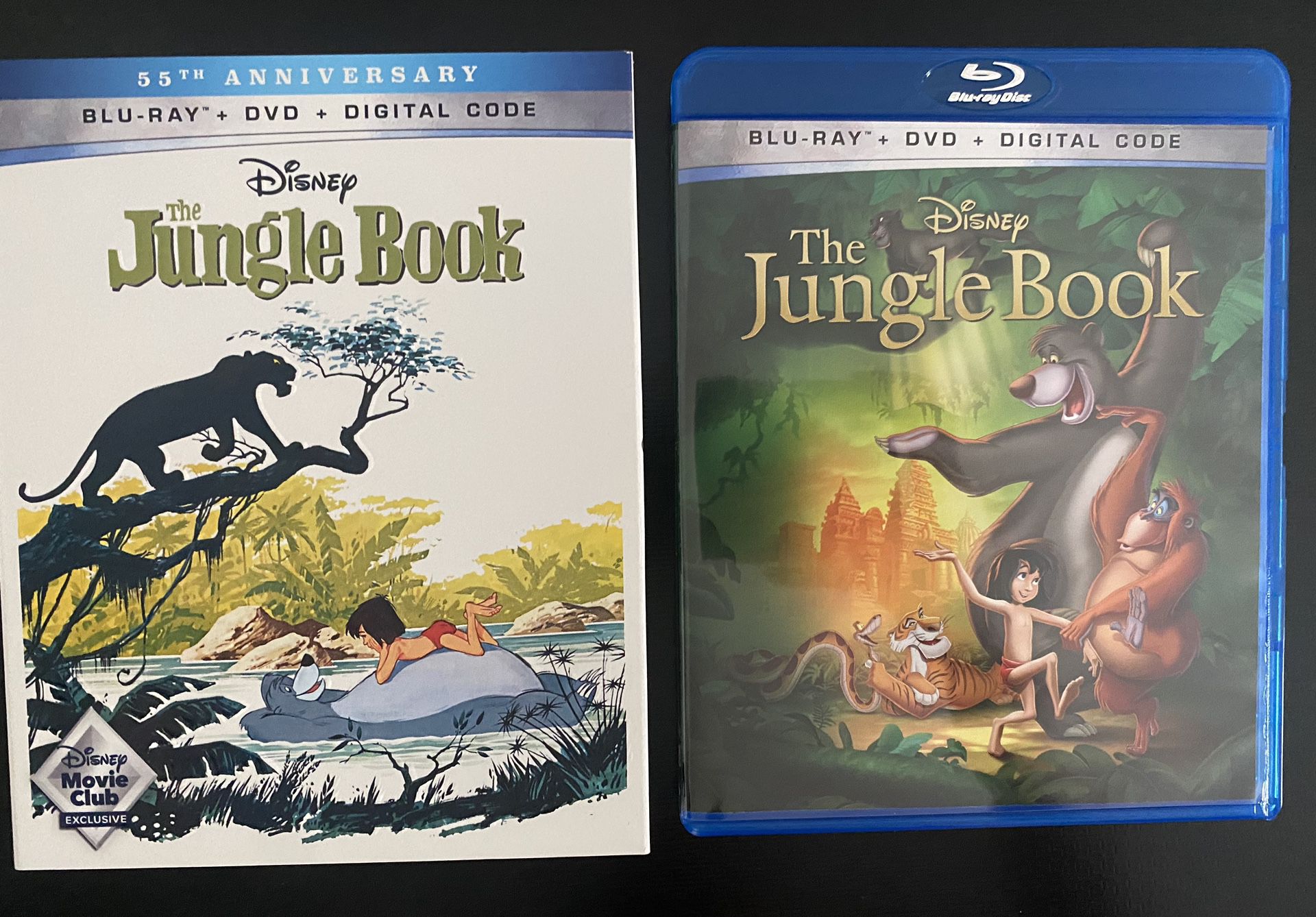 The Jungle Book (1967) Bluray +DVD