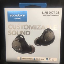 Brand New Soundcore Life Dot 2S Wireless Earbuds