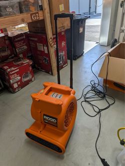 RIDGID 1625 CFM 3-Speed Portable Air Mover Blower Fan