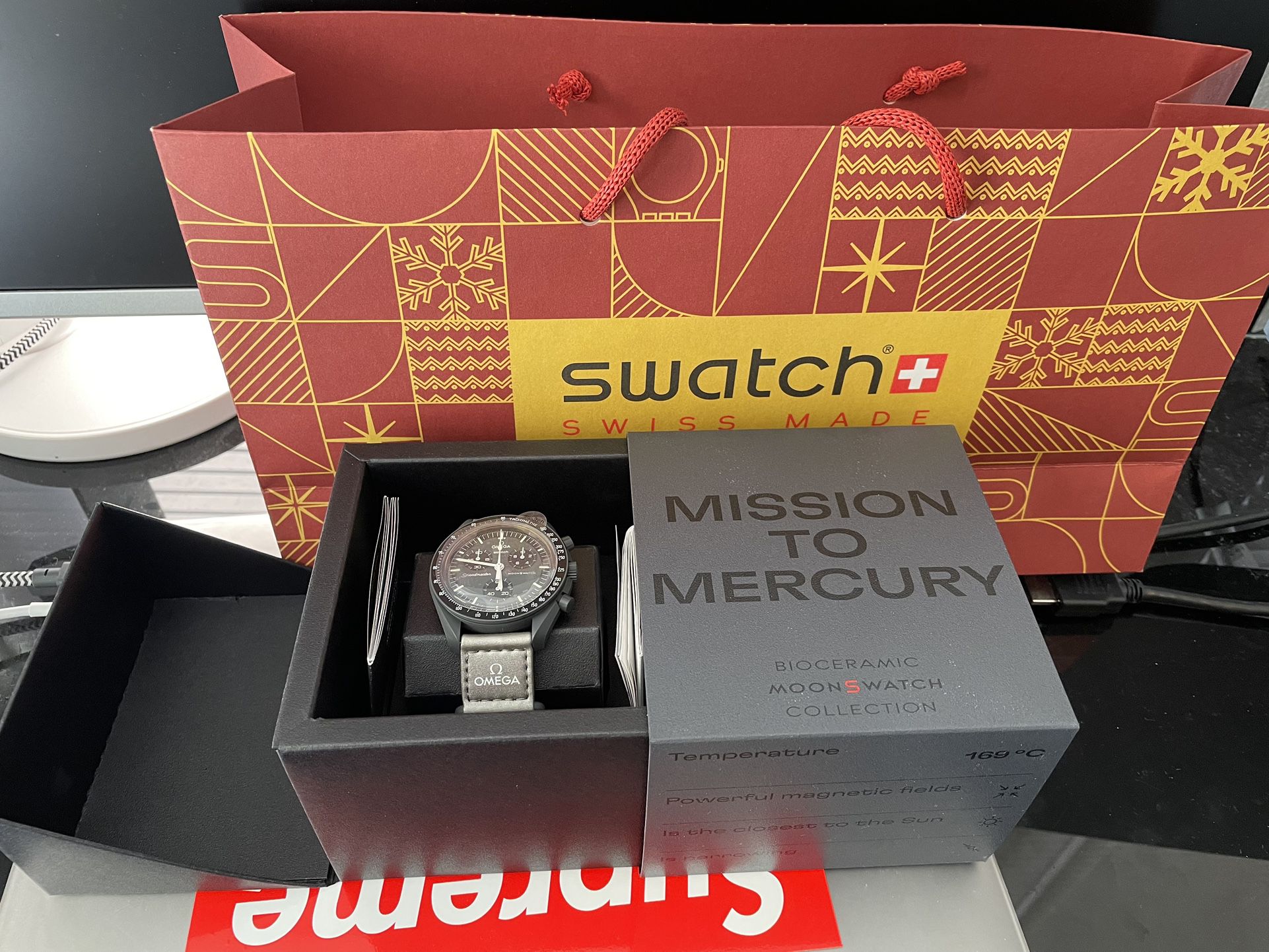 最新の値下げ商品 Omega x Swatch MISSION TO MERCURY munkel.cr