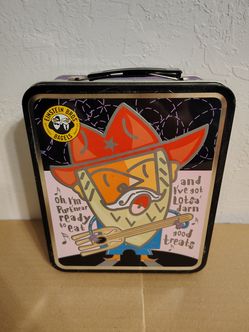 2002 Einstein Bros. Bagels Lunch Time Metal Tin Lunch Box