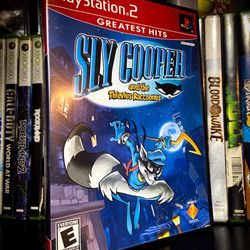 Sly Cooper And The Thievius Raccoonus (Sony PlayStation 2 PS2, 2003) CIB 