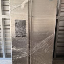 GE Monogram Stainless Steel Side-by-Side Refrigerator – Luxury Model
