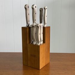 Chicago Cutlery Racine 12-PC Kitchen Knife Wood Block Set