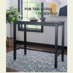 New Pub Table Gray For Threshold 