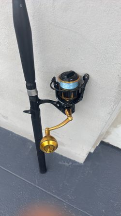 penn slammer 3 combo  /trevala rod