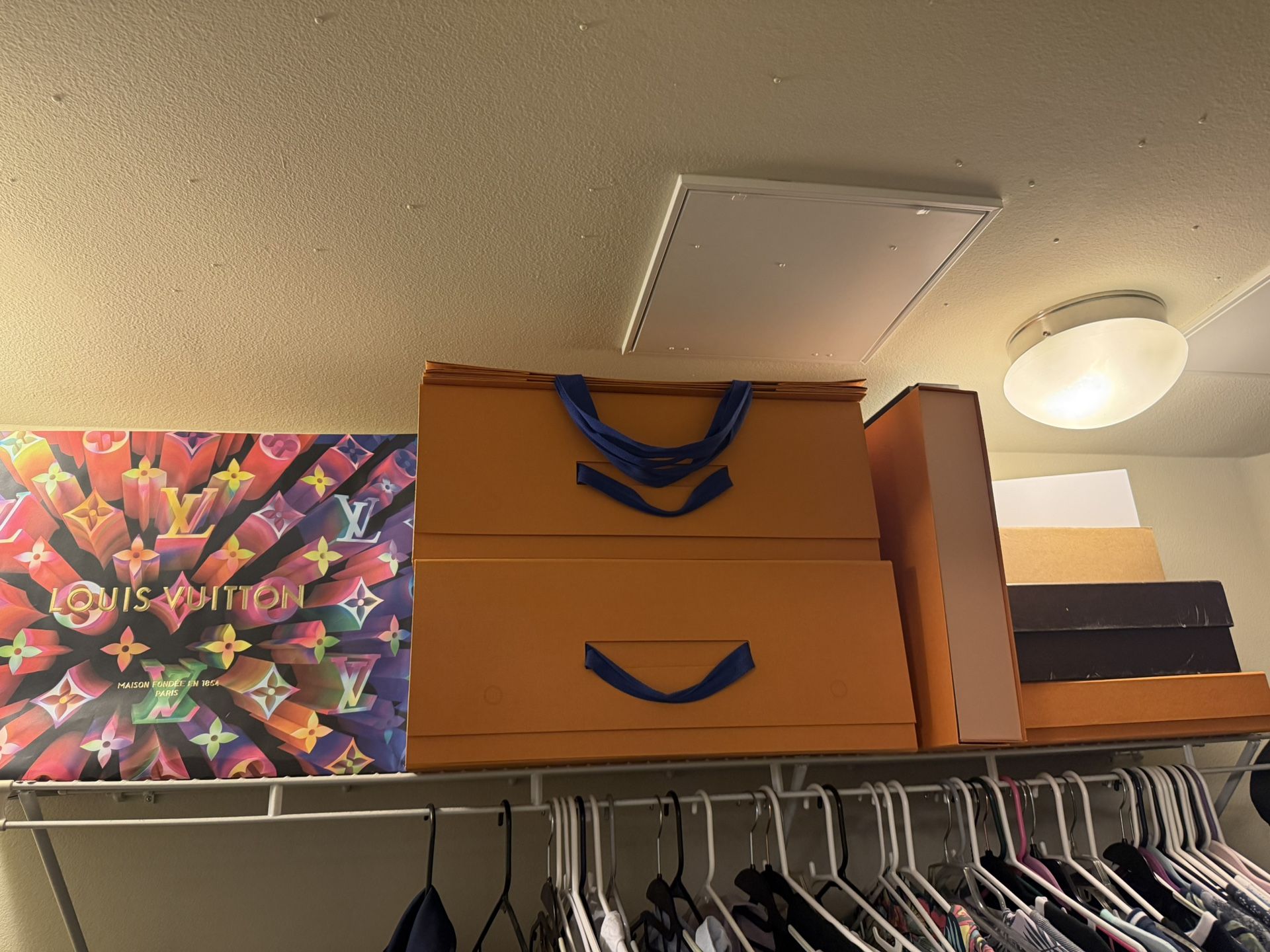 Louis Vuitton Boxes + Bags